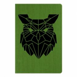 Блокнот з принтом Broken owl - PrintSalon
