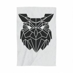Рушник з принтом Broken owl - PrintSalon