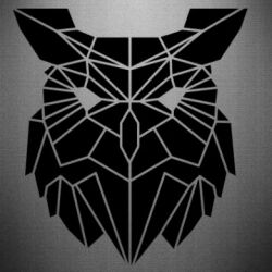 Наклейка Broken owl - PrintSalon