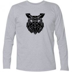 Футболка з довгим рукавом Broken owl - PrintSalon