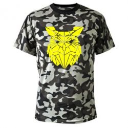 Камуфляжна футболка Broken owl - PrintSalon
