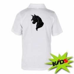 Детское поло Broken unicorn 1 - PrintSalon