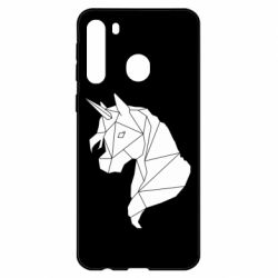 Чехол для Samsung A21 Broken unicorn 1 - PrintSalon