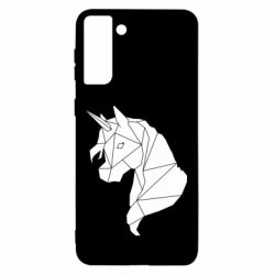 Чехол для Samsung S21 Ultra Broken unicorn 1 - PrintSalon