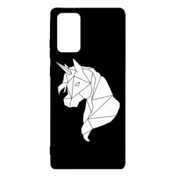 Чехол для Samsung Note 20 Broken unicorn 1 - PrintSalon