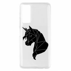 Чехол для Huawei P Smart 2021 Broken unicorn 1 - PrintSalon