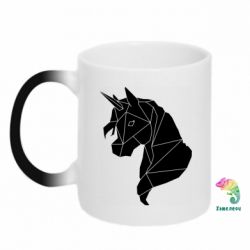 Чашка-хамелеон Broken unicorn 1 - PrintSalon