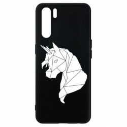 Чехол для Oppo A91/Reno3 Broken unicorn 1 - PrintSalon