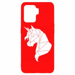 Чехол для Oppo Reno 5 Lite Broken unicorn 1 - PrintSalon