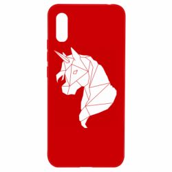 Чехол для Xiaomi Redmi 9a Broken unicorn 1 - PrintSalon