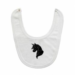 Слюнявчик  Broken unicorn 1 - PrintSalon