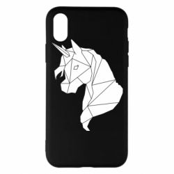 Чехол для iPhone X/Xs Broken unicorn 1 - PrintSalon
