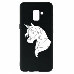 Чехол для Samsung A8+ 2018 Broken unicorn 1 - PrintSalon