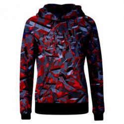 Жіноче 3D худі Broken Wall