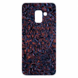 Чехол для Samsung A8 2018 Broken Wall - PrintSalon