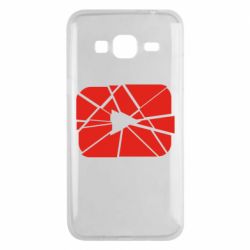 Чехол для Samsung J3 2016 Broken - PrintSalon