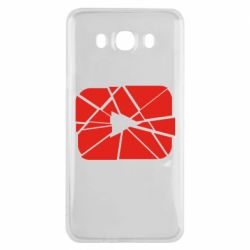 Чехол для Samsung J7 2016 Broken - PrintSalon