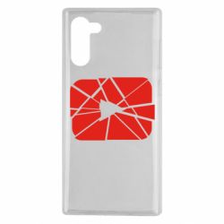 Чехол для Samsung Note 10 Broken - PrintSalon