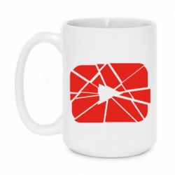 Чашка 420ml Broken - PrintSalon