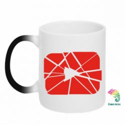 Чашка-хамелеон Broken - PrintSalon