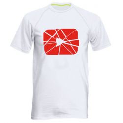 Мужская футболка для спорта Broken - PrintSalon