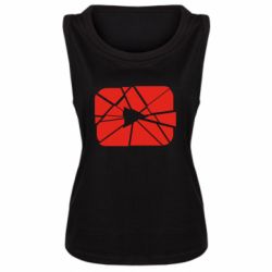 Женская майка Broken - PrintSalon