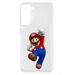 Чохол для Samsung S21 Brother Mario - PrintSalon