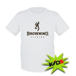 Детская футболка Browning