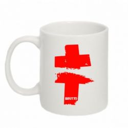 Чашка 320ml Brutto Logo - PrintSalon