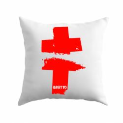 Подушка Brutto Logo - PrintSalon