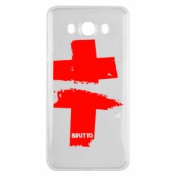 Чехол для Samsung J7 2016 Brutto Logo - PrintSalon
