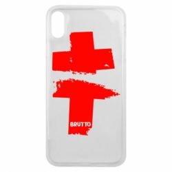 Чехол для iPhone Xs Max Brutto Logo