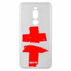 Чехол для Meizu Note 8 Brutto Logo - PrintSalon
