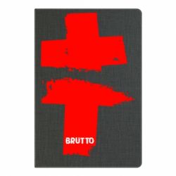 Блокнот с принто Brutto Logo - PrintSalon