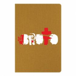 Блокнот с принто Брутто Лого - PrintSalon