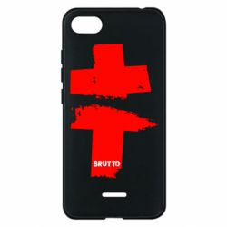 Чехол для Xiaomi Redmi 6A Brutto Logo - PrintSalon