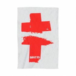 Полотенце с принтом Brutto Logo - PrintSalon