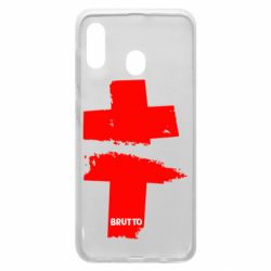 Чохол для Samsung A30 Brutto Logo-PrintSalon Чохол для Samsung A30 Brutto Logo