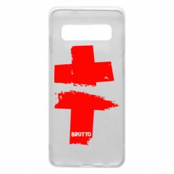 Чехол для Samsung S10 Brutto Logo - PrintSalon