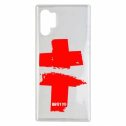 Чехол для Samsung Note 10 Plus Brutto Logo - PrintSalon