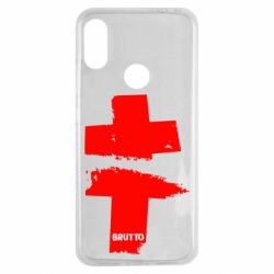 Чехол для Xiaomi Redmi Note 7 Brutto Logo - PrintSalon