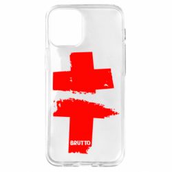 Чехол для iPhone 12 mini Brutto Logo - PrintSalon