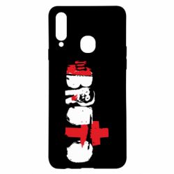 Чехол для Samsung A20s Брутто Лого - PrintSalon