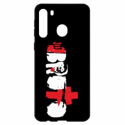 Чехол для Samsung A21 Брутто Лого - PrintSalon