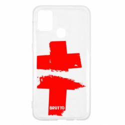 Чехол для Samsung M31 Brutto Logo - PrintSalon