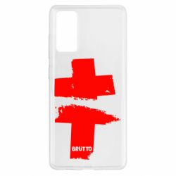 Чехол для Samsung S20 FE Brutto Logo - PrintSalon