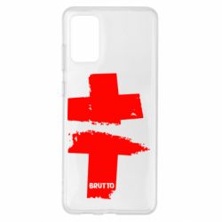 Чехол для Samsung S20+ Brutto Logo - PrintSalon