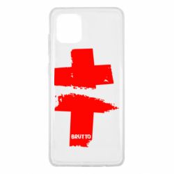 Чехол для Samsung Note 10 Lite Brutto Logo - PrintSalon