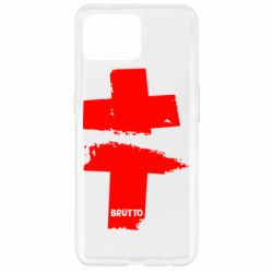 Чехол для Oppo Reno 4 Lite Brutto Logo - PrintSalon