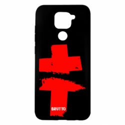 Чехол для Xiaomi Redmi Note 9/Redmi 10X Brutto Logo - PrintSalon